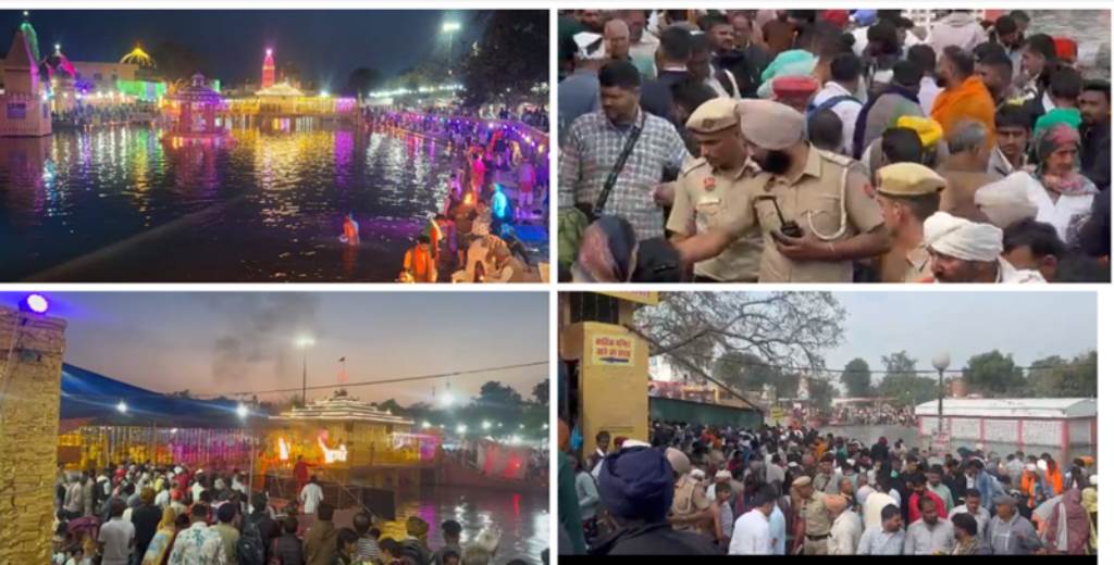 4Day Chaitra Chaudas Fair Begins with Great Fervor Devotees Arrive in Large Numbers at Pehowa Saraswati Tirtha  Pandit Deepak Kumar Atri
